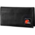 Cleveland Browns Deluxe Leather Checkbook Cover